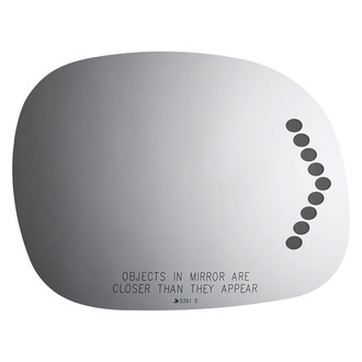 Burco® - Passenger Side View Mirror Glass (Non-Heated)
