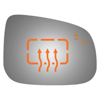 Burco® - Passenger Side View Mirror Glass (Heated)