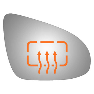 Burco® - Passenger Side View Mirror Glass (Heated)