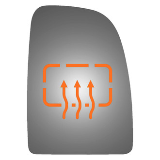 Burco® - Passenger Side View Mirror Glass (Heated)