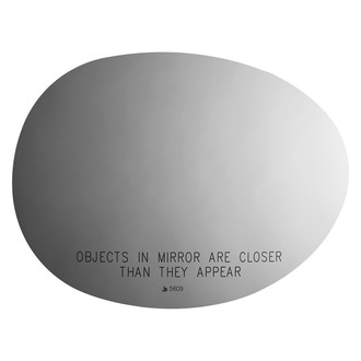 Burco® - Passenger Side View Mirror Glass (Non-Heated)