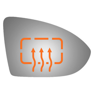 Burco® - Passenger Side View Mirror Glass (Heated)