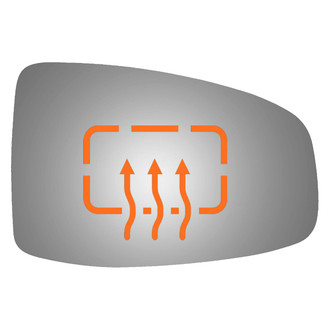 Burco® - Passenger Side View Mirror Glass (Heated)