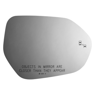 Burco® - Passenger Side View Mirror Glass (Non-Heated)