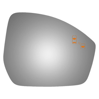 Burco® - Passenger Side View Mirror Glass (Non-Heated)