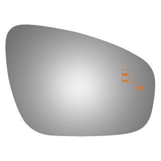 Burco® - Passenger Side View Mirror Glass (Non-Heated)