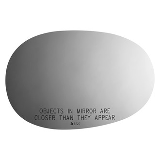 Burco® - Passenger Side View Mirror Glass (Non-Heated)