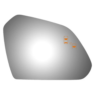 Burco® - Passenger Side View Mirror Glass (Non-Heated)