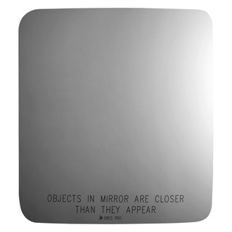 Burco® - Passenger Side View Mirror Glass Assembly (Non-Heated)