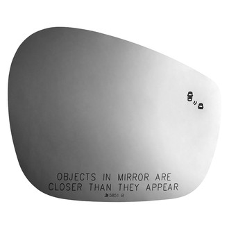 Burco® 5851B - Passenger Side View Mirror Glass (Non-Heated)