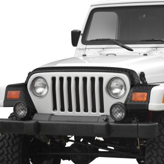 Bushwacker® - Trail Armor™ OE Matte Black Hood Stone Guard and Front Corners Set