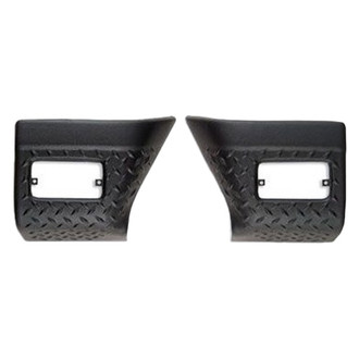 Bushwacker® - Trail Armor™ OE Matte Black Front Corner Set