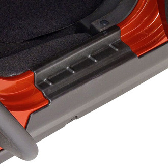 Bushwacker® - Trail Armor™ Black Rocker Panel Kit with Door Sill Plates