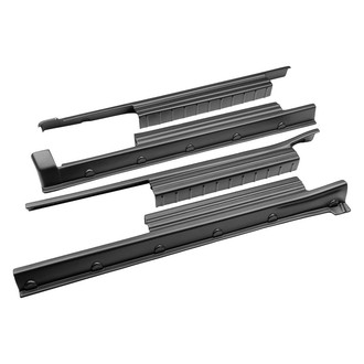 Bushwacker® - Trail Armor™ Black Rocker Panels