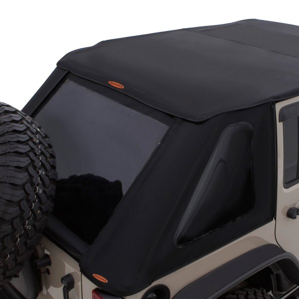 Bushwacker® - Black Trail Armor Fast Back Soft Top