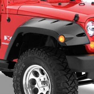 Bushwacker® - Max Coverage Pocket Style™ Matte Black Fender Flares