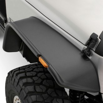 Bushwacker® - Flat Style Matte Black Fender Flares