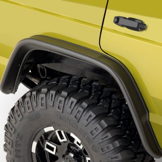 Bushwacker® - Flat Style Matte Black Rear Fender Flares