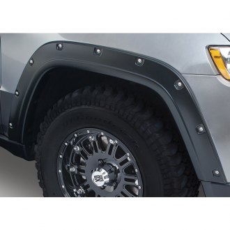 Bushwacker® - Pocket Style™ Matte Black Front and Rear Fender Flares