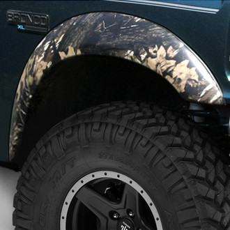 Bushwacker® - Extend-A-Fender™ Matte Black Front Fender Flares