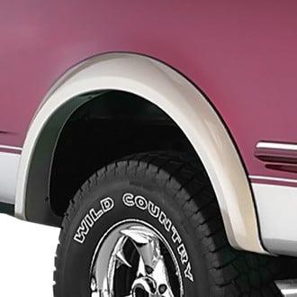 Bushwacker® - Extend-A-Fender™ Matte Black Rear Fender Flares