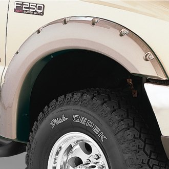 Bushwacker® - Pocket Style™ Matte Black Front Fender Flares