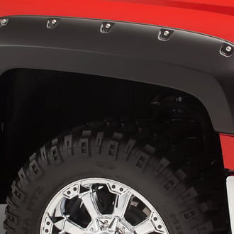 Bushwacker® - Pocket Style™ Matte Black Front Fender Flares
