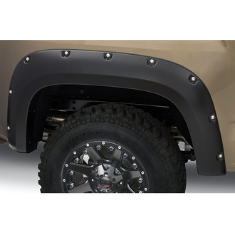 Bushwacker® - Pocket Style™ Matte Black Rear Fender Flares