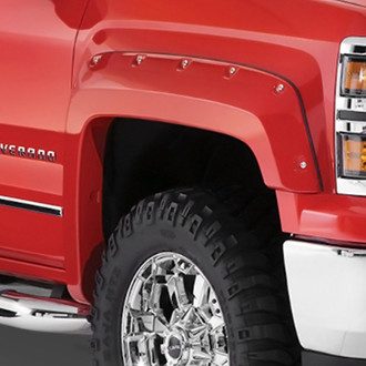 Bushwacker® - Pocket Style™ Matte Black Front and Rear Fender Flares