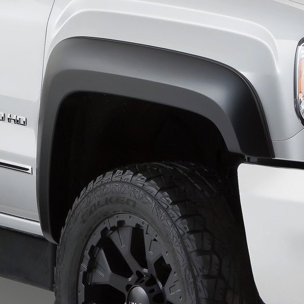  Bushwacker® - Extend-A-Fender™ Matte Black Front and Rear Fender Flares