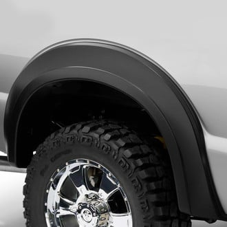Bushwacker® - Extend-A-Fender™ Matte Black Rear Fender Flares