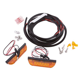 Bushwacker® - 3-Wire LED Marker Light Kit for Flat Style Flares