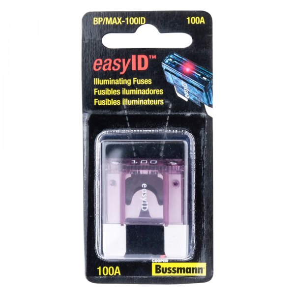 Bussmann BP/MAX-40-RP Automotive Fuse, Blade Fuse, 32 VDC, 40 A, 1 KA
