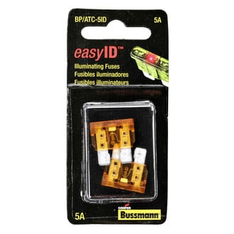 Bussmann® BPATC5ID - EasyID™ Blade Fuses