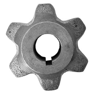 Buyers® - Replacement 6-Tooth Chute Side Drive Sprocket for D662 Chain