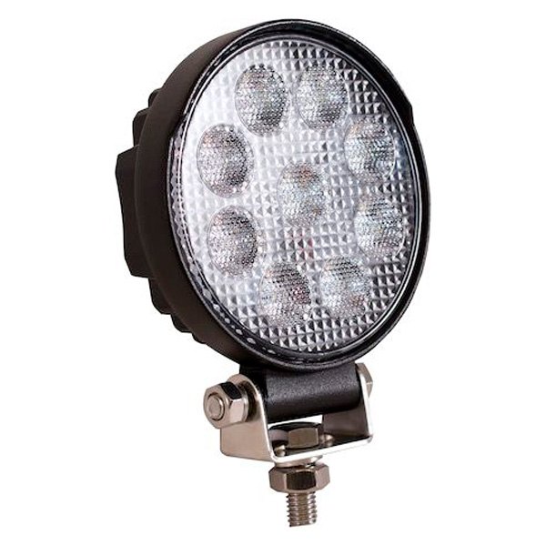 Buyers® - Stud Mount 5.5" 27W Round Flood Beam LED Light