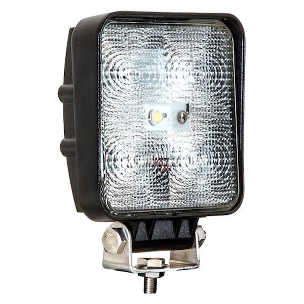 Buyers® - Stud Mount 4.3" 15W Square Flood Beam LED Light