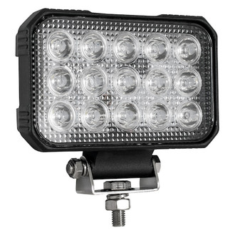 Buyers® - Stud Mount 5.9"x4.8" Rectangular Spot Beam LED Light