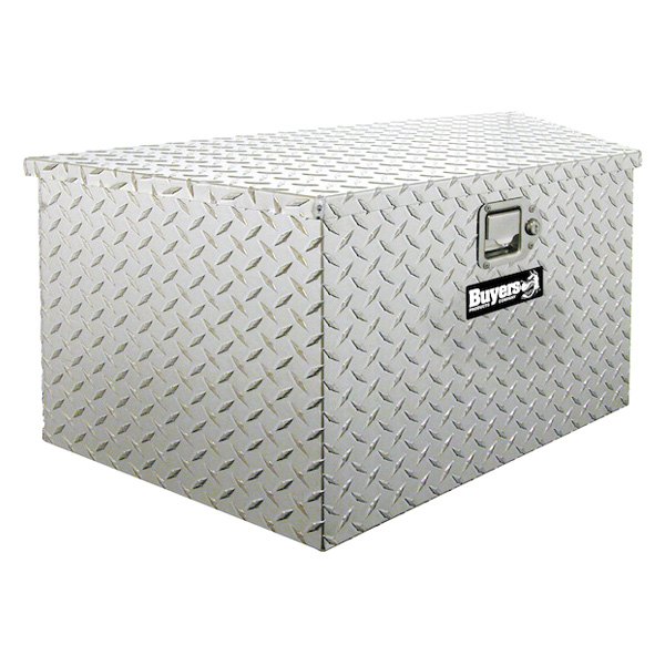 Buyers® - White Aluminum Trailer Tongue Tool Box