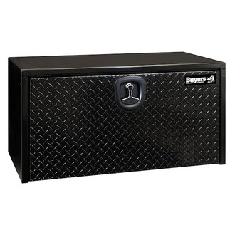 Buyers® - Single Drop Door Underbody Tool Box with Die Cast Compression Latch