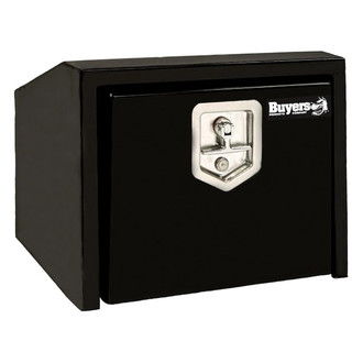 Buyers® - Slanted Back Single Drop Door Underbody Tool Box with T-Handle Latch