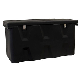Buyers® 1712255 - Poly Single Lid All-Purpose Chest Tool Box with Hasp Latch