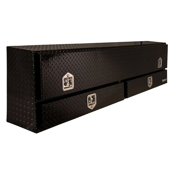 Buyers® - Contractor Single Door Top Mount Tool Box with Two Bottom Drawers and T-Handle Latch