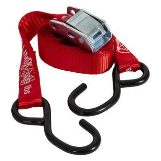 Buyers® - 10" Red Light Duty Cambuckle Tie Down 4 PACK