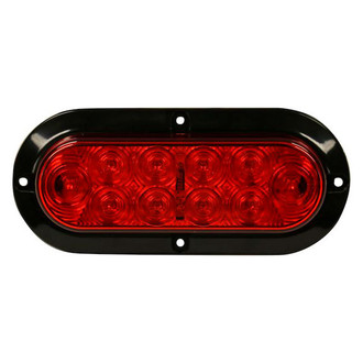 Buyers® - 6" Red Oval LED Tail Light