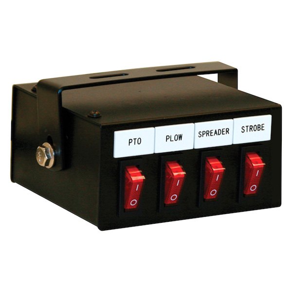 Buyers® - 4 Function Backlit Pre-Wired Switch Box