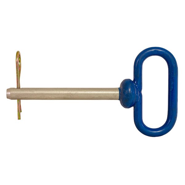 Buyers® - Blue Poly-Coated Handle on Steel Hitch Pin