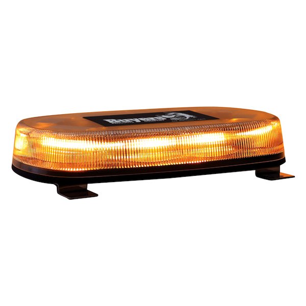 Buyers® - 15" Permanent Mount Oval Mini Amber Emergency LED Light Bar