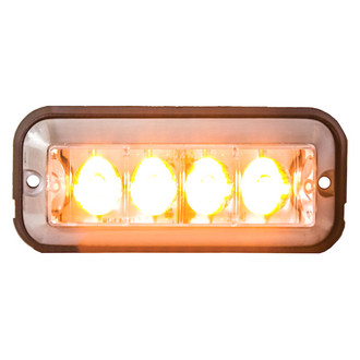 Buyers® 8891104 - 7/8" Bolt-On Mount Amber LED Strobe Light