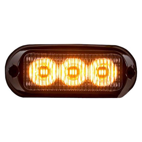 Buyers® - 4" Bolt-On Mount Mini Amber LED Strobe Light